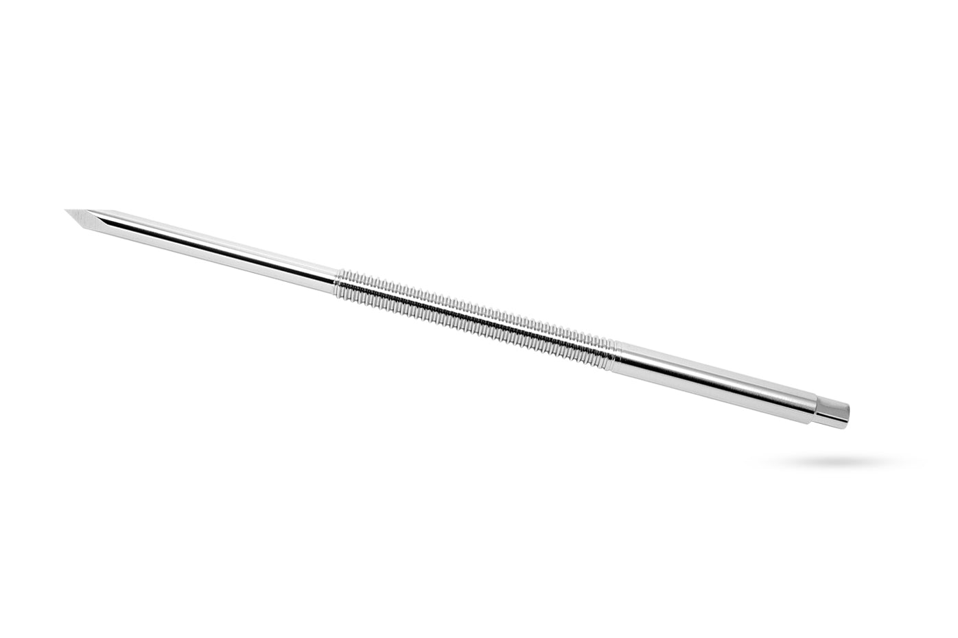 Duraface Large Animal Transfixation Pin, Tapered Run Out, Centrally Threaded